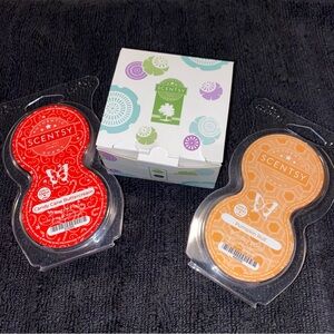 Scentsy Mini Fan Diffuser (Rose Gold) and Pods Lot